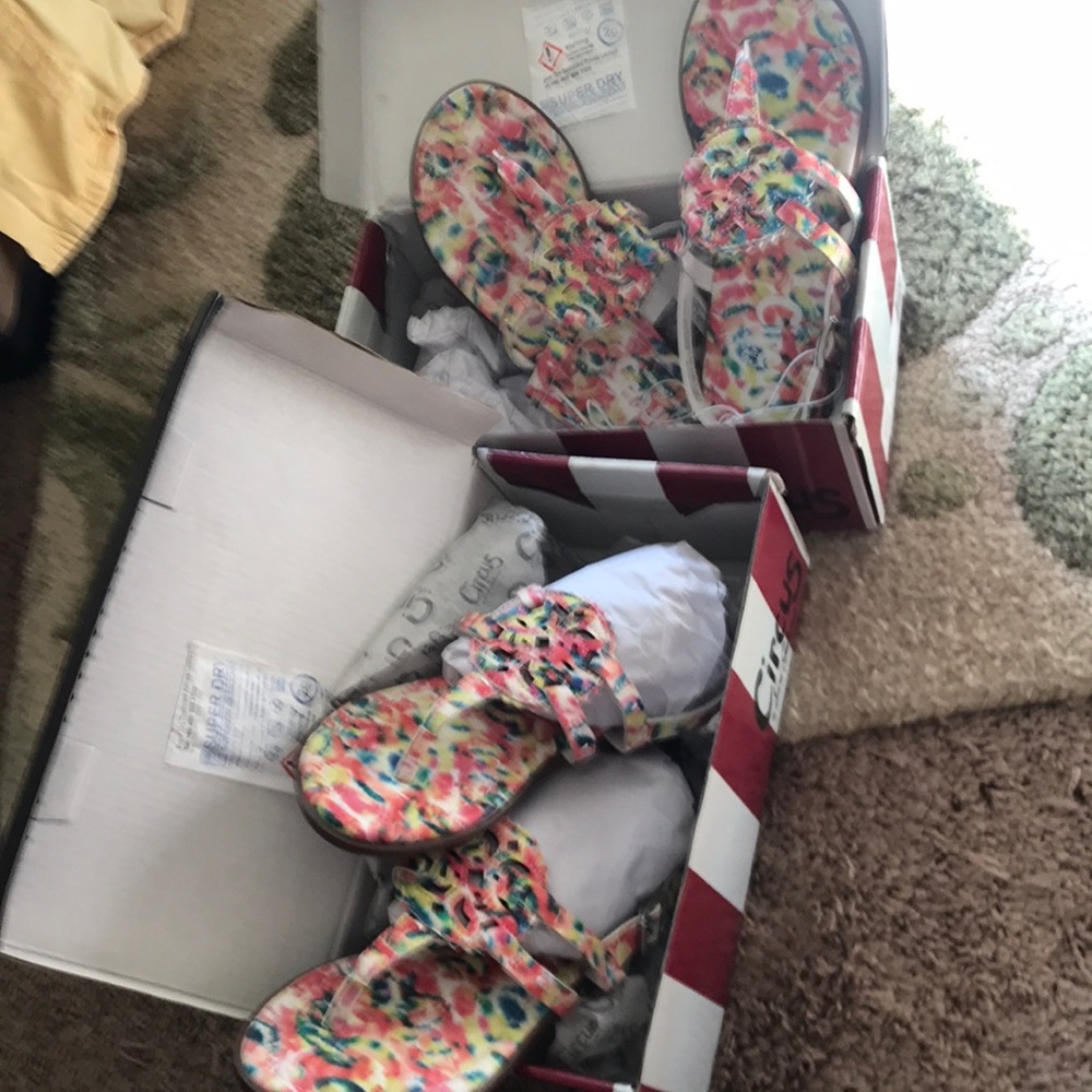 Circus by Sam Edelman Girls' Shoe Boxes - Red and Black